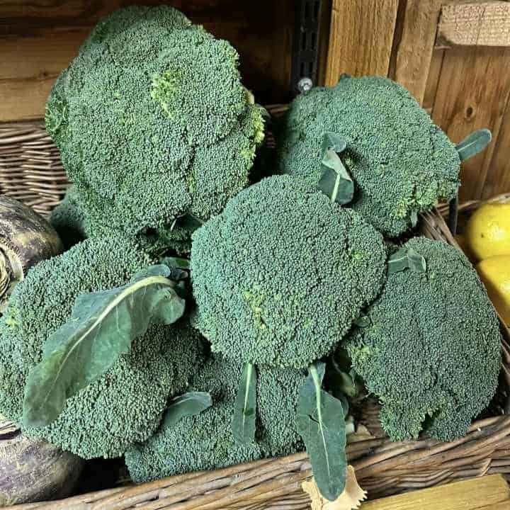 farm shop fresh broccoli herefordshire